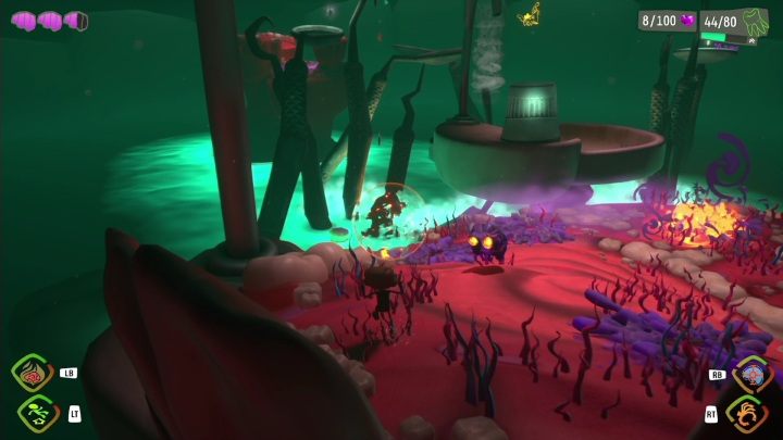 Na waszej drodze staną przeciwnicy, których musicie pokonać, aby nie pozbawili was cennych punktów zdrowia - Psychonauts 2: Lobotos Labryinth - solucja, opis przejścia - Psychonauts 2 - poradnik do gry