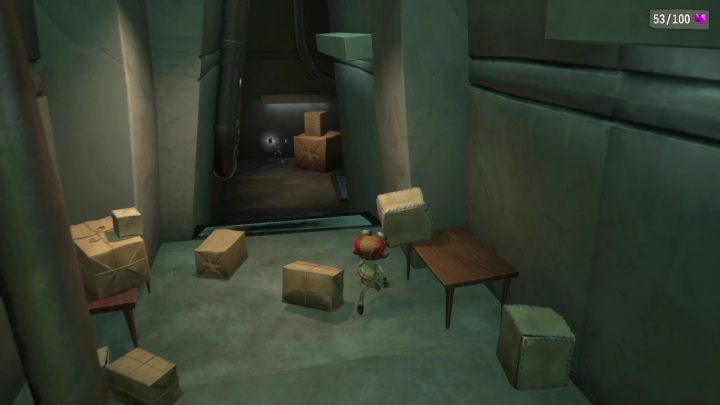 Waszym zadaniem będzie udanie się do działu z pocztą - Psychonauts 2: The Motherlobe solucja, opis przejścia - Psychonauts 2 - poradnik do gry