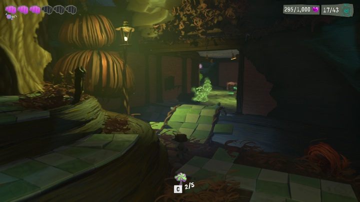 Idźcie cały czas zgodnie ze ścieżką, w kierunku fontanny - Psychonauts 2: Fords Follicles - solucja, opis przejścia - Psychonauts 2 - poradnik do gry