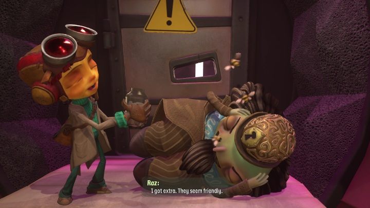 Z pszczołami udaj się do Psychoisalation Chamber - Psychonauts 2: Questionable Area - solucja, opis przejścia - Psychonauts 2 - poradnik do gry