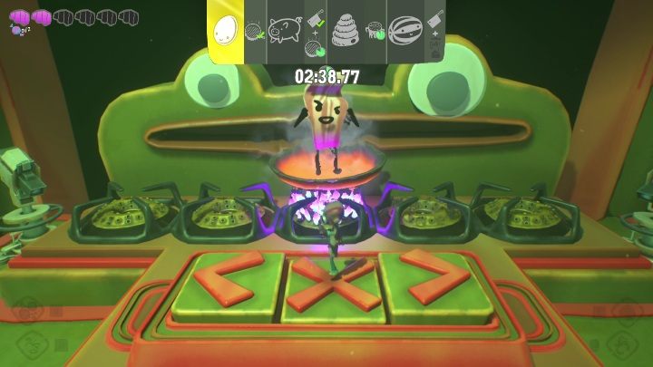 Zabierzcie plaster boczku na patelnie i dokładnie go usmażcie - Psychonauts 2: Comptons Cookoff - solucja, opis przejścia - Psychonauts 2 - poradnik do gry