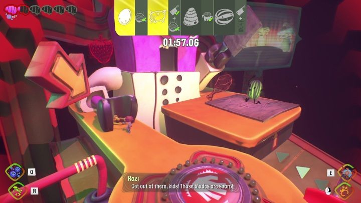 Ostatni w kolejności powinien być arbuz - Psychonauts 2: Comptons Cookoff - solucja, opis przejścia - Psychonauts 2 - poradnik do gry