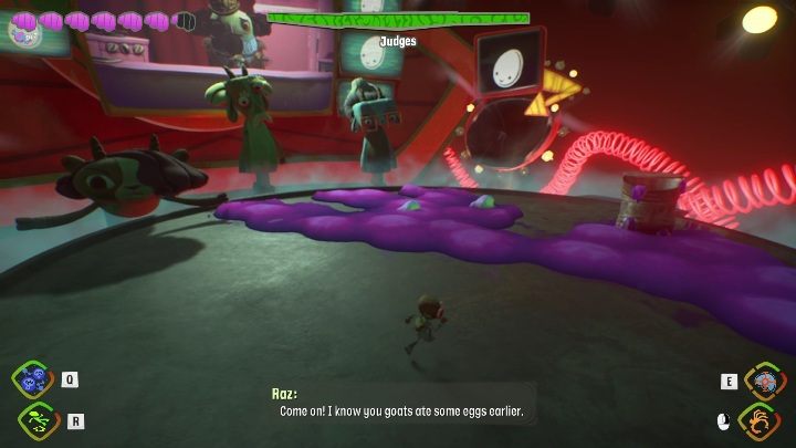 Zakończenie tego poziomu to walka z trzema bossami - Psychonauts 2: Comptons Cookoff - solucja, opis przejścia - Psychonauts 2 - poradnik do gry