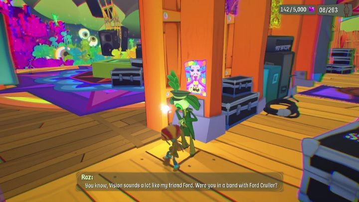 Gdy dostaniecie się do PSI Kings Sensorium zobaczcie sporej wielkości teren - Psychonauts 2: PSI Kings Sensorium - solucja, opis przejścia - Psychonauts 2 - poradnik do gry