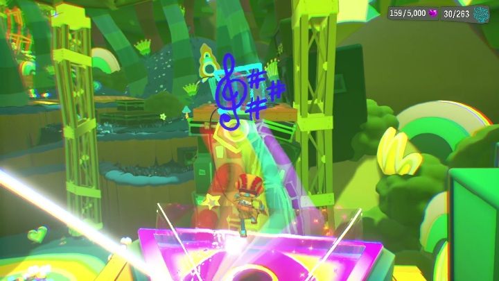 Na tym terenie będziecie poruszać się po świetle rozszczepionym z pryzmatu - Psychonauts 2: PSI Kings Sensorium - solucja, opis przejścia - Psychonauts 2 - poradnik do gry