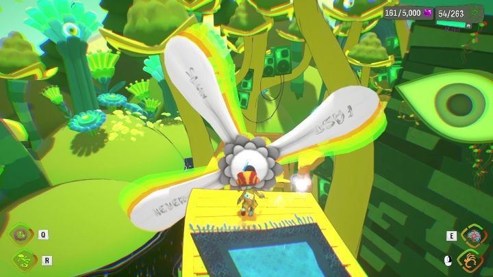 Następnie musicie poruszać się wzdłuż ścieżki po lewej stronie - Psychonauts 2: PSI Kings Sensorium - solucja, opis przejścia - Psychonauts 2 - poradnik do gry