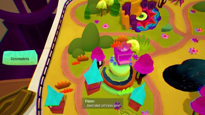 Po ukończeniu pierwszego etapu traficie na mapę - Psychonauts 2: PSI Kings Sensorium - solucja, opis przejścia - Psychonauts 2 - poradnik do gry