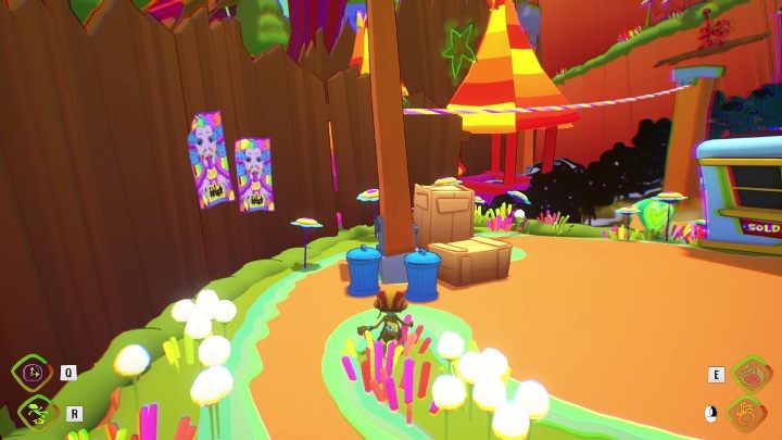 Ta mapa będzie jeszcze bardziej kolorowa, co może boleć w oczy - Psychonauts 2: PSI Kings Sensorium - solucja, opis przejścia - Psychonauts 2 - poradnik do gry