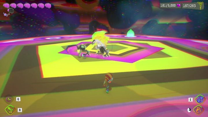 Gdy przejdziecie przez ścieżkę kolejny raz traficie do bossa - Psychonauts 2: PSI Kings Sensorium - solucja, opis przejścia - Psychonauts 2 - poradnik do gry