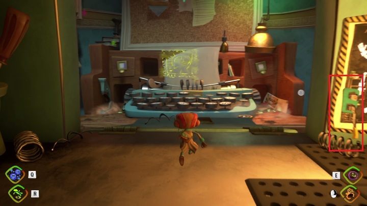 Jeśli chodzi o dotarcie do literki L - Psychonauts 2: Crullers Correspondence - solucja, opis przejścia - Psychonauts 2 - poradnik do gry