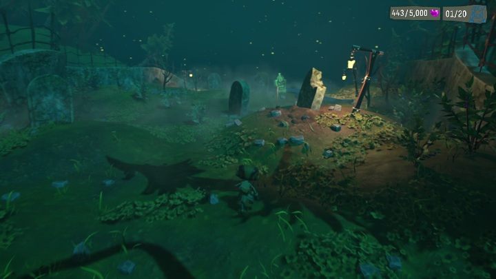 Zaraz po skończeniu etapu Crullers Correspondence traficie na cmentarz - Psychonauts 2: Tomb of the Sharkophogus - solucja, opis przejścia - Psychonauts 2 - poradnik do gry