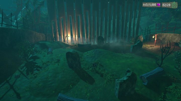 Gdy ruszycie do przodu nagle pojawi się pułapka, która zacznie was gonić - Psychonauts 2: Tomb of the Sharkophogus - solucja, opis przejścia - Psychonauts 2 - poradnik do gry