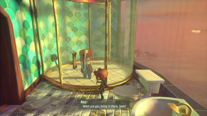 Na starcie znajdziecie się w kasynie - Psychonauts 2: Hollis Hot Streak - solucja, opis przejścia - Psychonauts 2 - poradnik do gry