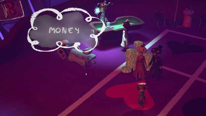 W tej sekwencji znajdziecie się koło ruletki - Psychonauts 2: Hollis Hot Streak - solucja, opis przejścia - Psychonauts 2 - poradnik do gry