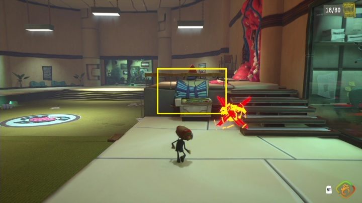 Lokalizacja: Central Office - Psychonauts 2: Emotional Baggage, Lobotos Labryinth - gdzie znaleźć? - Psychonauts 2 - poradnik do gry