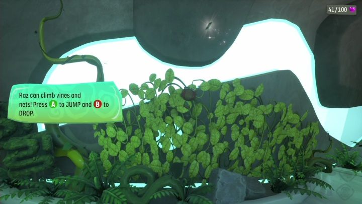 Aby dostać się do tej karty musicie wykonać podwójny sok - Psychonauts 2: PSI Challenge Card, The Motherlobe - gdzie znaleźć? - Psychonauts 2 - poradnik do gry