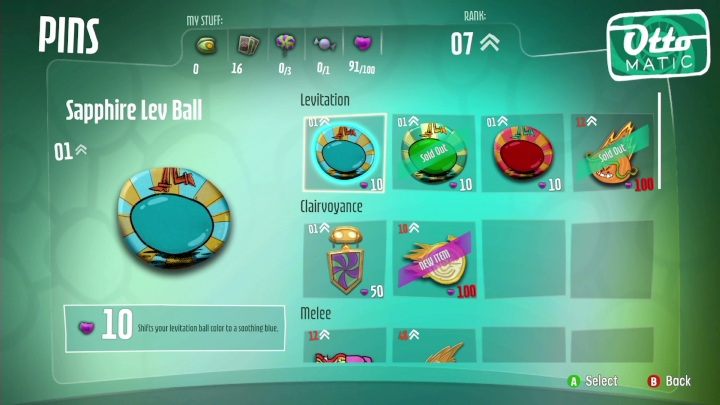 Pins można zakupić korzystając z maszyny Otto Matic - Psychonauts 2: Pins - Psychonauts 2 - poradnik do gry