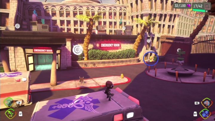 Lokalizacja: Hospital Parking Lot - Psychonauts 2: Emotional Baggage, Hollis Classroom - gdzie znaleźć? - Psychonauts 2 - poradnik do gry