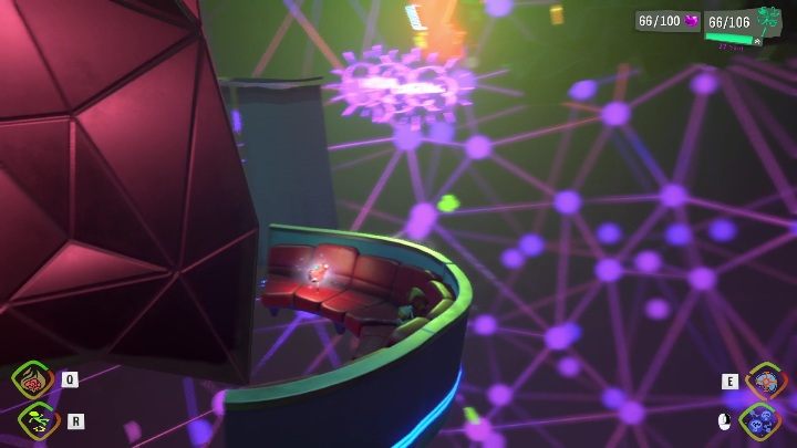 Mózg znajduje się zaraz obok przejścia, na kanapie barowej - Psychonauts 2: Half-A-Mind, Hollis Classroom - gdzie znaleźć? - Psychonauts 2 - poradnik do gry