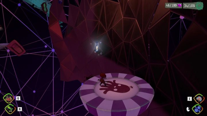 Poruszając się po myślach znajdziecie kolejną zawieszkę - Psychonauts 2: Emotional Baggage, Hollis Hot Streak - gdzie znaleźć? - Psychonauts 2 - poradnik do gry