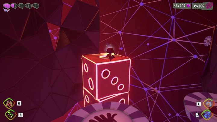 Ten sekret znajdziecie na ruchomej platformie, zaraz po ścianie, która umożliwi Wam przejście dalej - Psychonauts 2: Half-A-Mind, Hollis Hot Streak - gdzie znaleźć? - Psychonauts 2 - poradnik do gry