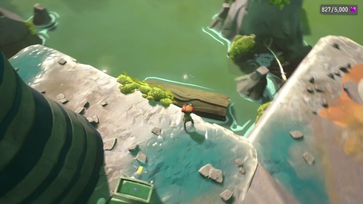 Kartę znajdziecie zaraz pod ośrodkiem, na drewnianej belce - Psychonauts 2: PSI Challenge Card, The Quarry - gdzie znaleźć? - Psychonauts 2 - poradnik do gry