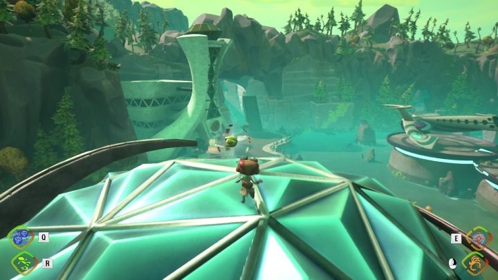 Dostanie się do tego PSI Challenge Marker jest dość proste - Psychonauts 2: PSI Challenge Marker, The Quarry - gdzie znaleźć? - Psychonauts 2 - poradnik do gry