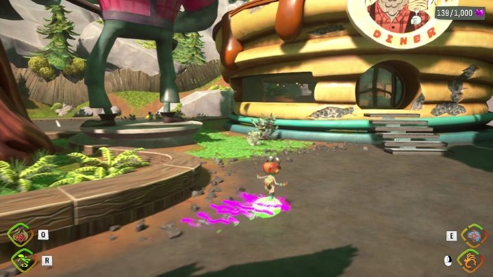 Lokalizacja: Lumberstack Diner - Psychonauts 2: PSI Challenge Card, Questionable Area - gdzie znaleźć? - Psychonauts 2 - poradnik do gry