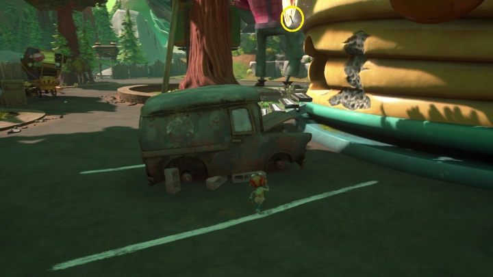 Lokalizacja: Lumberstack Diner - Psychonauts 2: PSI Challenge Card, Questionable Area - gdzie znaleźć? - Psychonauts 2 - poradnik do gry