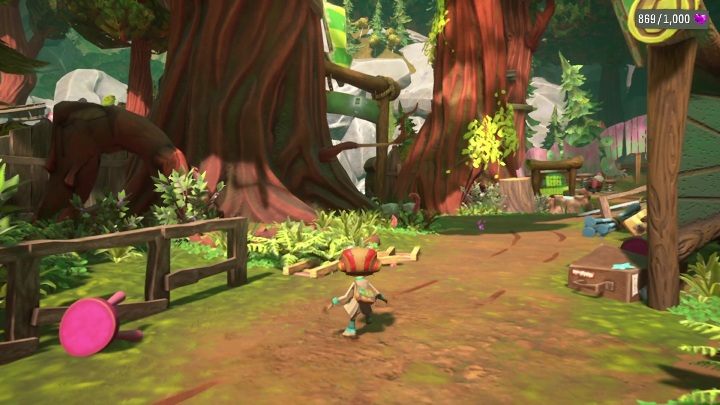 Lokalizacja: Forgetful Forest - Psychonauts 2: PSI Challenge Card, Questionable Area - gdzie znaleźć? - Psychonauts 2 - poradnik do gry