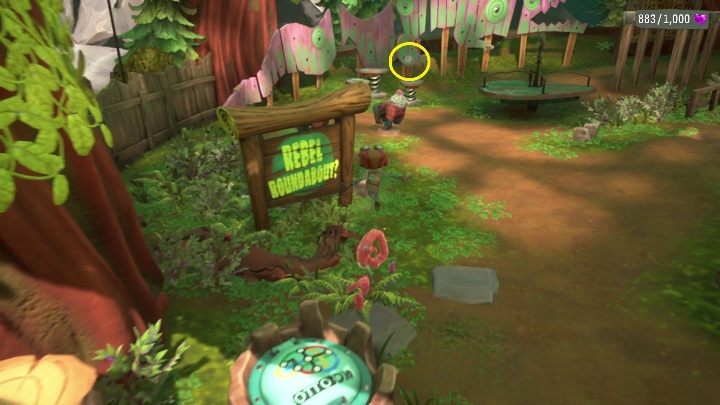 Lokalizacja: Forgetful Forest - Psychonauts 2: PSI Challenge Card, Questionable Area - gdzie znaleźć? - Psychonauts 2 - poradnik do gry