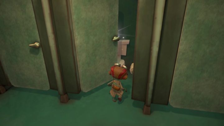Ten sekret znajdziecie w damskiej toalecie - Psychonauts 2: PSI Challenge Card, Questionable Area - gdzie znaleźć? - Psychonauts 2 - poradnik do gry