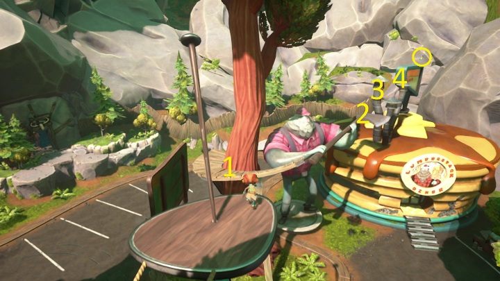 Lokalizacja: Lumberstack Diner - Psychonauts 2: PSI Challenge Marker, Questionable Area - gdzie znaleźć? - Psychonauts 2 - poradnik do gry