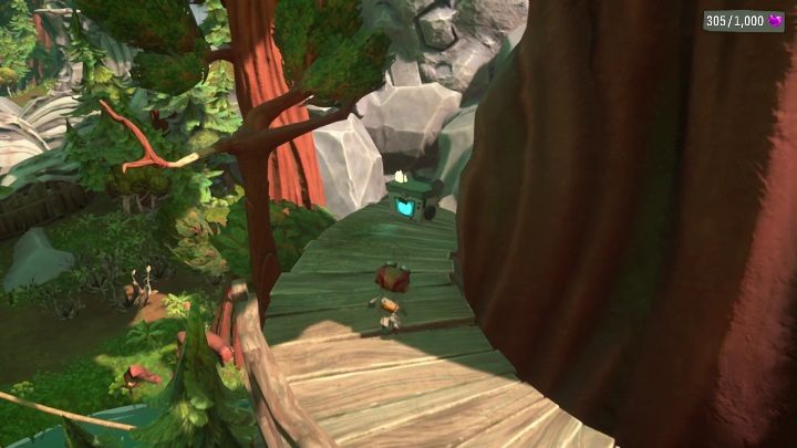 Na tę skrzynię natkniecie się zaraz przed wejściem do jaskini - Psychonauts 2: Supply Chests, Questionable Area - gdzie znaleźć? - Psychonauts 2 - poradnik do gry