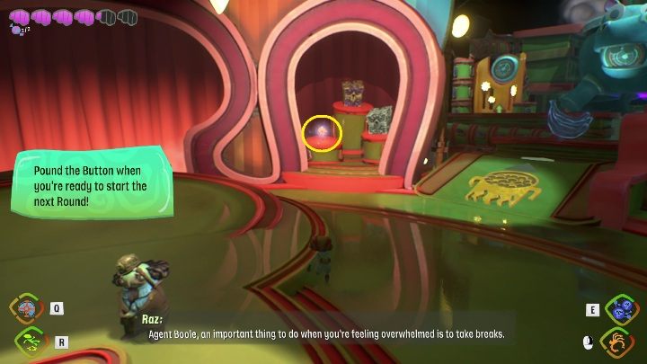 Lokalizacja: po 1 rundzie - Psychonauts 2: Half-A-Mind, Comptons Cookoff - gdzie znaleźć? - Psychonauts 2 - poradnik do gry