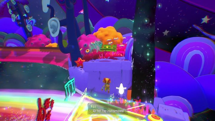 To tego bagażu dotrzecie na samym końcu lokacji - Psychonauts 2: Emotional Baggage, PSI Kings Sensorium - gdzie znaleźć? - Psychonauts 2 - poradnik do gry