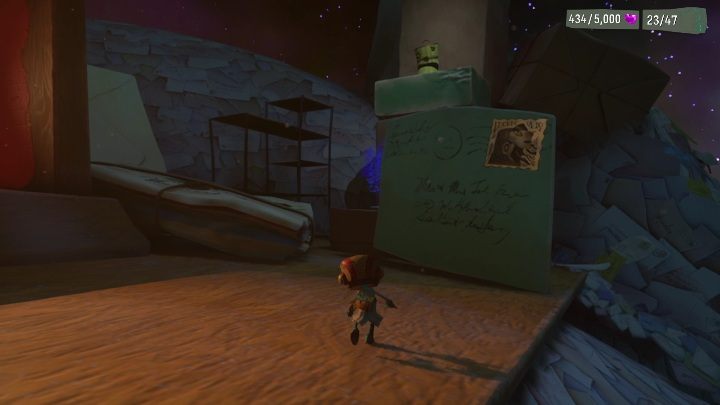 Bagaż znajdziecie w regale - Psychonauts 2: Emotional Baggage, Crullers Correspondence - gdzie znaleźć? - Psychonauts 2 - poradnik do gry