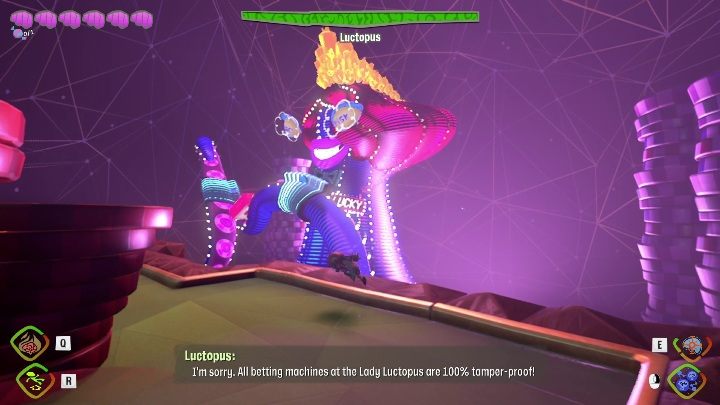 Walka z Luctopus jest dość prosta i przewidywalna - Psychonauts 2: Luctopus boss - jak pokonać? - Psychonauts 2 - poradnik do gry