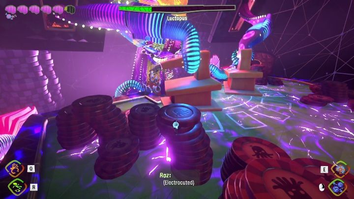 Ostatni etap nie jest najtrudniejszy, chociaż pojawiają się nowe ataki bossa - Psychonauts 2: Luctopus boss - jak pokonać? - Psychonauts 2 - poradnik do gry
