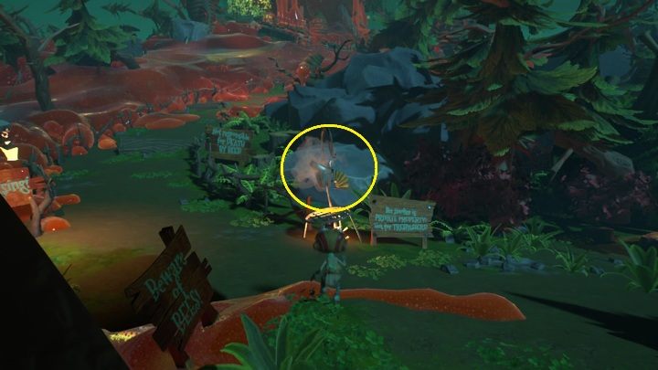 Gdy dostaniecie się do Green Needle Gulch musicie udać się do Cassies - Psychonauts 2: Green Needle Gulch - solucja, opis przejścia - Psychonauts 2 - poradnik do gry