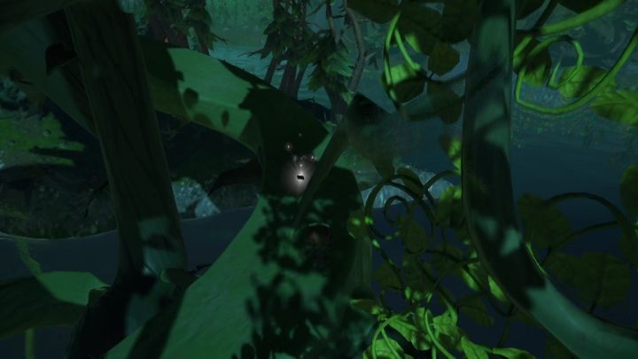 Dostaniecie się do tej karty, gdy zeskoczycie z pnączy i wskoczycie na gruby liść - Psychonauts 2: PSI Challenge Card, Green Needle Gulch - gdzie znaleźć? - Psychonauts 2 - poradnik do gry