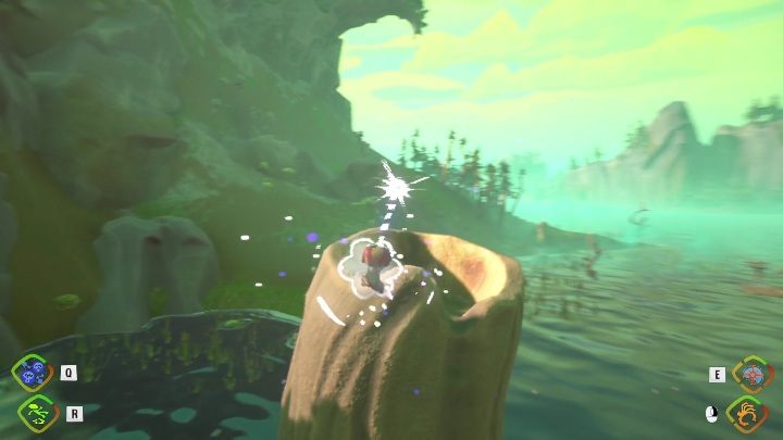 Aby dostać się do tego PSI Challenge Markera musicie posiadać Thought Tuner - Psychonauts 2: PSI Challenge Marker, Green Needle Gulch - gdzie znaleźć? - Psychonauts 2 - poradnik do gry