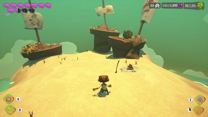 Bobs Bottles zaczyna się na niewielkiej wyspie - Psychonauts 2: Bobs Bottles - solucja, opis przejścia - Psychonauts 2 - poradnik do gry