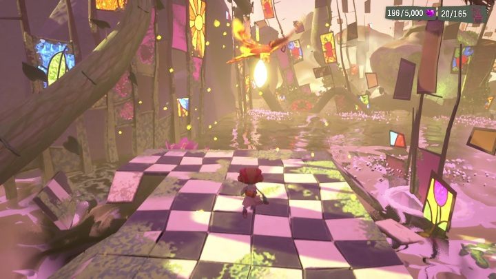 Tym razem traficie do poziomu, w którym jest ogrom witraży i obrazów - Psychonauts 2: Bobs Bottles - solucja, opis przejścia - Psychonauts 2 - poradnik do gry