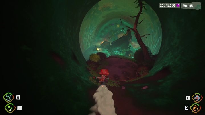 Po wpadnięciu do butelki znajdziecie się na planszy z wrakiem statku - Psychonauts 2: Bobs Bottles - solucja, opis przejścia - Psychonauts 2 - poradnik do gry