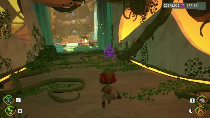 Nic jednak nie stoi na przeszkodzie, abyście pierw zwiedzili statek, a dopiero po tym wskoczyli do środka wraku - Psychonauts 2: Bobs Bottles - solucja, opis przejścia - Psychonauts 2 - poradnik do gry