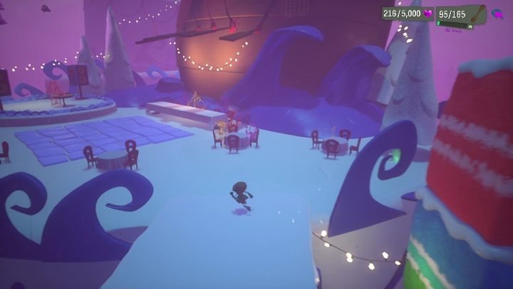 Po przeskoczeniu przez przepaść traficie do baru - Psychonauts 2: Bobs Bottles - solucja, opis przejścia - Psychonauts 2 - poradnik do gry