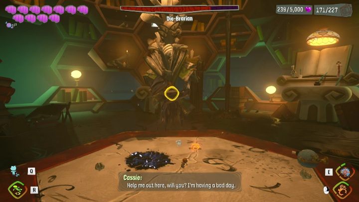 Ten etap niczym nie różni się od poprzedniego - Psychonauts 2: Die-Brarian boss - jak pokonać? - Psychonauts 2 - poradnik do gry