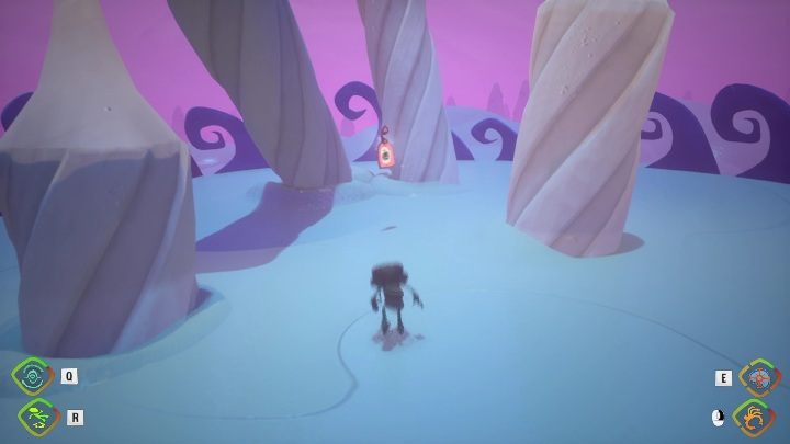 Zawieszka znajduje się na osobnej wyspie, wokół niej są duże świeczki do tortu - Psychonauts 2: Emotional Baggage, Bobs Bottles - gdzie znaleźć? - Psychonauts 2 - poradnik do gry