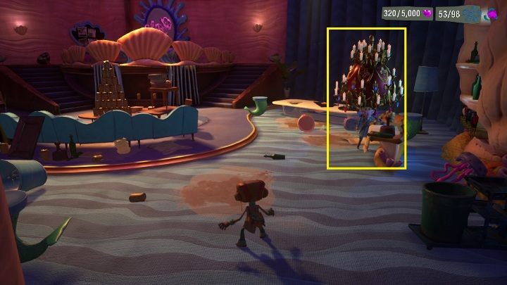 Na górze porozmawiajcie z mężczyzną, ten ma dla was zadanie - Psychonauts 2: Fatherland Follies - solucja, opis przejścia - Psychonauts 2 - poradnik do gry